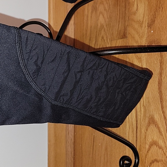 Athleta Peak Hybrid Fleece lined 3 pocket tights womens size M - Picture 8 of 11